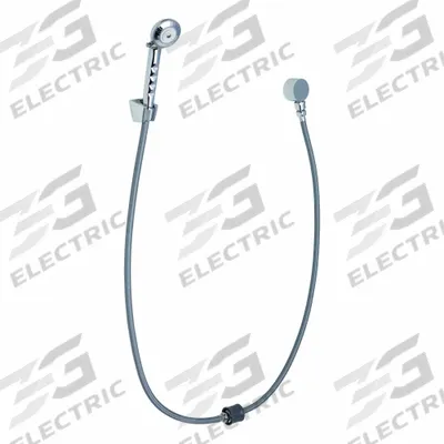 CHICAGO FAUCETS Handheld Showerhead: Stainless Steel, Chrome, 2.5 gpm Flow Rate - Handheld Showerheads with Hose & Mounting Bracket