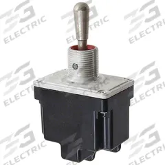 HONEYWELL Toggle Switch: 3 Position, 6 Connections, DPDT, Screw Terminals Connection, NT Series (MPN 2NT1-5). Key specifications — AC Contact Rating: 10 A @ 125 V; Switch Function Configuration: Momentary On/Off/On; Brand: HONEYWELL; Series: NT; Horsepower: 1/4 hp @ 125V AC.