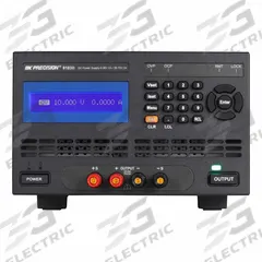 B&K PRECISION DC Power Supply: Dual Range DC, Included, 5.1 in H x 8.3 in W x 16.3 in D, NIST, LED (MPN 9183B). Key specifications — attr1047028: Less Than or Equal To 0.01% + 250 uA; attr1047033: Less Than or Equal To 0.01% + 1 mV; attr1046991: NIST; attr1046986: 9183B; attr1047068: B&K PRECISION; attr1047019: AC Power Cord; attr1047029: Less Than or Equal To 0.01% + 1 mV; attr1047032: Less Than or Equal To 0.01% + 250 uA.