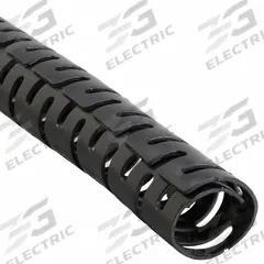 Split Harness Wrap: 3/4 in Inside Dia, Abrasion Resistant, 100 ft Lg, Polyethylene, -40°F to 122°F (MPN PW75F-C20). Key specifications — Color: Black; Material: Polyethylene; Brand: PANDUIT.