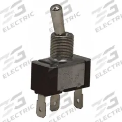EATON Toggle Switch: 3 Position, 3 Connections, SPDT, Solder Lug Connection, X Series (MPN XTD2D3A). Key specifications — AC Contact Rating: 10 A @ 277 V; Switch Function Configuration: On/None/Momentary On; Brand: EATON; Series: X; Horsepower: 3/4 hp.