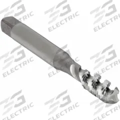 WIDIA GTD Spiral Flute Tap: #6-32 UNC, H3 / 3B, 2 Flute, Semi-Bottoming Chamfer (MPN VTSFT5011)