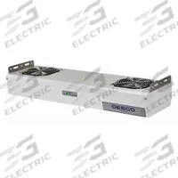 DESCO Overhead Ionizer: 22 3/8 in Overall Dp, 4 in Overall Ht, 6 5/8 in Overall Wd, Overhead Ionizer (MPN 60640). Key specifications — Product Type: Overhead Ionizer; Brand: DESCO; Overhead Lights: Not Included.