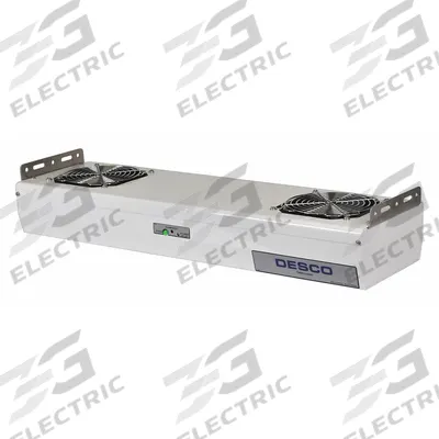 DESCO Overhead Ionizer: 22 3/8 in Overall Dp, 4 in Overall Ht, 6 5/8 in Overall Wd - Overhead Air Ionizers