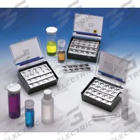 LOVIBOND Calcium Hardness Water Test Kit: Calcium Hardness, 10 to 500 mg/L, 10 mg/L, 30 Tests (MPN 414160). Key specifications — Includes: Reagents; Range: 10 to 500 mg/L; Sensitivity: 10 mg/L; Test Parameters: Calcium Hardness.