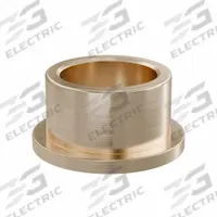 Flanged Sleeve Bearing: Bronze, SAE 841, 20 mm Bore, 26 mm OD, 16 mm Lg, -35°F to 300°F, 5 PK (MPN FFM2026-16B). Key specifications — System of Measurement: Metric; Material Grade: SAE 841; Flange Type: Flanged; Brand: OILITE.