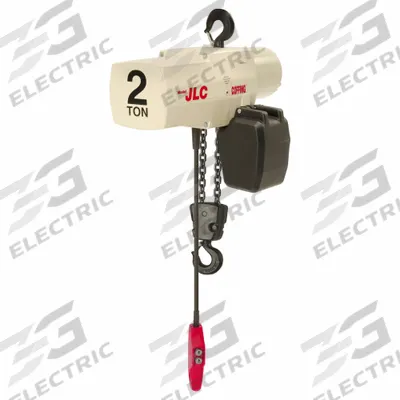 COFFING Electric Chain Hoist: H4 - Heavy Duty, 115V AC, Hook Mounted - No Trolley - General Purpose Electric Hoists