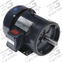 MARATHON MOTORS General Purpose Motor: C-Face/Rigid Base Mount, Totally Enclosed Fan Cooled, 3 hp (MPN 182TTFBD6003). Key specifications — Brand: MARATHON MOTORS; Nameplate Voltage @ 60 Hz: 230/460V AC; Full Load Current @ 60 Hz: 8.2/4.1 A; Nameplate RPM @ 60 Hz: 3,575 RPM; Motor Enclosure: TEFC.