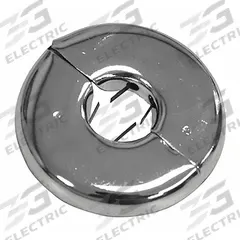 DEARBORN BRASS Split Flange: Plastic, Chrome-Plated, 3/4 in Fits Pipe Size, Push-In (MPN 5341P). Key specifications — Finish: Chrome-Plated; Brand: DEARBORN BRASS; Connection Type: Push-In; Material: Plastic; Color: Silver.