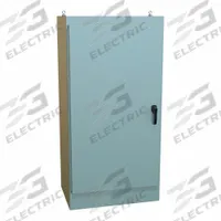 HAMMOND Electrical Enclosure: Steel, 72 in x 36 in x 24 in, NEMA 12, Solid Cover, Hinged (MPN 1418Y24). Key specifications — Brand: HAMMOND; Closure Method: Handle; Knockouts: Not Included.