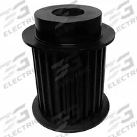 APPROVED VENDOR Timing Pulley: Modified Curvilinear, Plain, For 62 mm Belt Wd, 38 Teeth, 8 mm Pitch (MPN 38-8MX62-6FS10). Key specifications — Brand: APPROVED VENDOR; Finish: Black Oxide; For Belt Series: Polychain® GT® Carbon™.