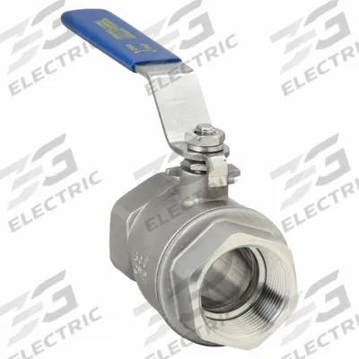 APPROVED VENDOR Manual Two-Way Ball Valve: 1 1/4 in, 316 Stainless Steel, Straight Valve Body - Stainless Steel Ball Valves