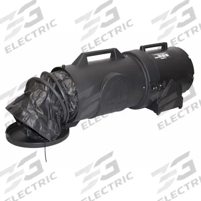 AIR SYSTEMS INTERNATIONAL Confined Space Fan: 115 V AC, 12 in Duct Dia, 1 1/2 hp Horsepower - Explosionproof Centrifugal Blowers