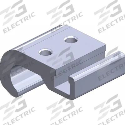 SMC Air Cylinder Sensor Mounting Hardware: Fits 63 mm Bore Dia - Tie-Rod Cylinder Brackets
