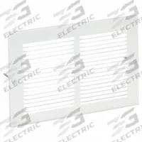 Return Air Grille: Louvered Grille, White, Powder Coated, Steel, 7 3/4 in H, 11 3/4 in W, 1/4 in D (MPN 4MJP5). Key specifications — Mounting Location: Ceiling; Brand: APPROVED VENDOR; Fire Rating: Not Fire Rated.