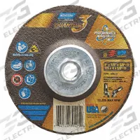 NORTON Cut-Off & Grinding Wheel: Type 27, 5" x 1/8" x 5/8"-11, Ceramic, 36 Grit, Quantum 3 SG (MPN 66252839425). Key specifications — Series: Quantum 3 SG; Brand: NORTON.