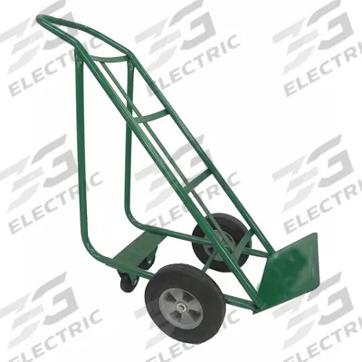 APPROVED VENDOR General Purpose Hand Truck: 800 lb, Flow-Back Handle, Green, Steel - Ergonomic Tilt-Back Hand Trucks