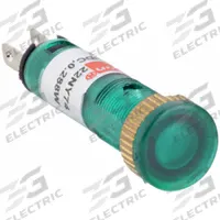 DAYTON Flush Panel Light: 5/16 in Panel Mounting Hole Dia, LED, Flush Head (MPN 22NY74). Key specifications — Brand: DAYTON; Electrical Connection: 0.11 Male Quick Disconnect.