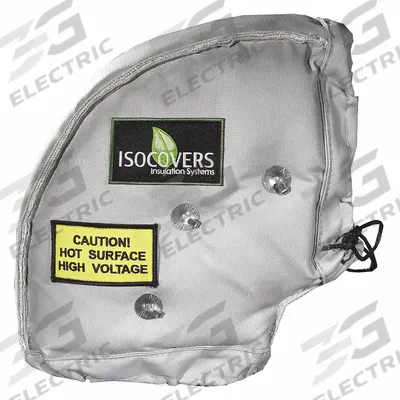 UNITHERM Insulated Pipe Jacket: For 25 in to 31 in Circumference, Fiberglass/Mineral Wool - Fitting Covers