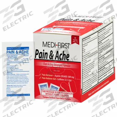 MEDIQUE Pharmacuetical: Aspirin/Caffeine, Aspirin: 500 mg/Caffeine: 32.5 mg - Multi-Drug Pain & Fever Reducers