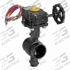 GRUVLOK Butterfly Valve: 2 in Pipe Size, Clamp, 300 psi Max. Pressure (CWP), For Water Media, EPDM (MPN 7005015008). Key specifications — Brand: GRUVLOK; Handle Type: Gear Operated Handwheel.