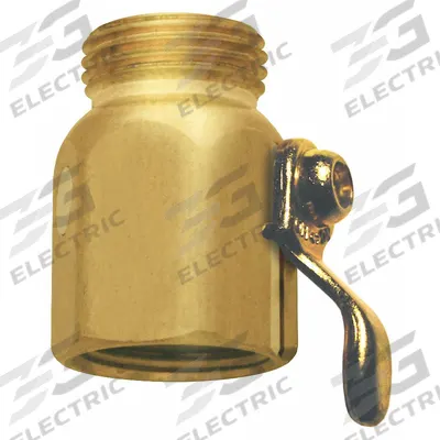 SANI-LAV Hydrant Shut Off Valve: Brass, Brass - Hose Bibb & Sillcock Replacement Parts