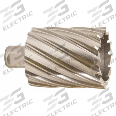 SLUGGER BY FEIN Annular Cutter: 2 3/8 in Cutter Dia, 2 in Max Cutting Dp, Bright - High-Speed Steel Annular Cutters for General Cutting