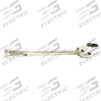 CRESTWARE Basting Spoon: 13 in Overall Lg, Silver, Stainless Steel (MPN SL13). Key specifications — Material: Stainless Steel; Brand: CRESTWARE; NSF Certified: No.