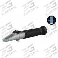 LAXCO, INC Refractometer: Brix, +/-0.2% Accuracy, Auto, Analog, 7 1/2 in Overall Dp, 1 in Overall Wd (MPN RHE-B32ATC). Key specifications — Brand: LAXCO, INC; Accuracy: +/-0.2 %; Refractive Index - Min: 0 % Brix; Automatic Temperature Compensation Included: Automatic; Refractive Index - Max: 32 % Brix; Resolution: 0.2% Brix; Test Parameters: Brix.