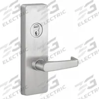 PRECISION Mechanical Exit Device Trim: 48 in Max Door Wd, Stainless Steel (MPN 3R0V4908A630). Key specifications — Color: Silver; Product Type: Mechanical Exit Device Trim; Brand: PRECISION; Outside Trim Type: Lever; Exit Device Style: Lever; ADA Compliant: Yes.