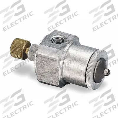 LDI INDUSTRIES Multi-Point Spray Valve: 1 Feeds, 1/8"-27 Inlet Thread Size, NPTF, Flat - Replacement Valves for Oilers