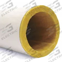 OWENS CORNING Pipe Insulation: Tube, Fiberglass, Slit with Adhesive and Flap, 2 in Thick, 3 ft Lg (MPN 722608). Key specifications — attr936904: Plenum Rated; attr931831: OWENS CORNING.