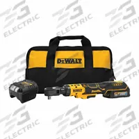 DEWALT Ratchet: 70 ft-lb Fastening Torque, 70 ft-lb Torque - Max, 250 RPM No Load Speed, Brushless (MPN DCF513GE1). Key specifications — attr1170874: Ball Detent; attr1170872: Brushless.