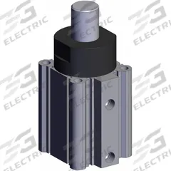 SMC Stopper Air Cylinder: 32 mm Bore Dia, 20 mm Stroke Lg, Both Ends Tapped Mounting, Round Bar (MPN RSDQA32-20DZ). Key specifications — attr945842: SMC; attr1110781: Round Bar; attr945867: Both Ends Tapped.