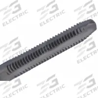 CLEVELAND Straight Flute Tap: #6-32 UNC, H3 / 2B, 3 Flute, Plug Chamfer (MPN C56054)