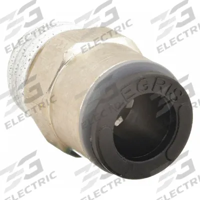 LEGRIS Push-Fit Adapter Fitting: 5/32 in OD x 1/4 in Pipe Size, Push-to-Connect x MBSPT - Nylon & Nickel-Plated Brass Tube Fittings
