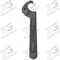 BRANSON Pin Spanner Wrench: 1 1/4 in to 3 in, 1/4 in Pin Dia, 8 1/8 in Overall Lg, 1/4 in Pin Lg (MPN 101-118-039). Key specifications — attr309823: 1-1/4 in to 3 in; attr309829: No; attr309833: Round; attr324942: BRANSON.