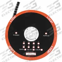 APPROVED VENDOR Hook-and-Loop Fastener: Disc, 3/4 in Overall Dia, Loop, Black, Adhesive, Rubber, Std (MPN 16U767). Key specifications — Brand: APPROVED VENDOR; Material: Nylon.