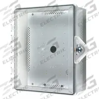 SAFETY TECHNOLOGY INTERNATIONAL Enclosure: Polycarbonate, 12 in Overall Dp, 4 7/8 in Overall Lg (MPN STI-7521-HTR). Key specifications — Manufacturer Part Number: STI-7521-HTR; Brand: SAFETY TECHNOLOGY INTERNATIONAL; Color: Clear; For Location: Indoor; For Use With: Wide Range of Devices; IP Rating: NEMA 4X; Includes: Mounting Hardware; Mounting Location: Wall Mount.