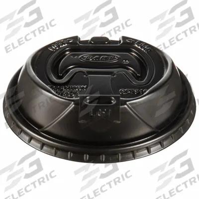 DART Disposable Hot Cup Lid: For 10 oz_12 oz_16 oz_20 oz_24 oz Cup Capacity, Black - Recloseable Lift Lock Lids