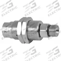 MOSMATIC Rotary Union: Straight, Nickel-Plated C38500 Brass, 1 Passages, 3/8 in Rotating Shaft, Air (MPN 57.163). Key specifications — Maximum Speed: 2000 RPM; Brand: MOSMATIC; Seal Material: Carbide.