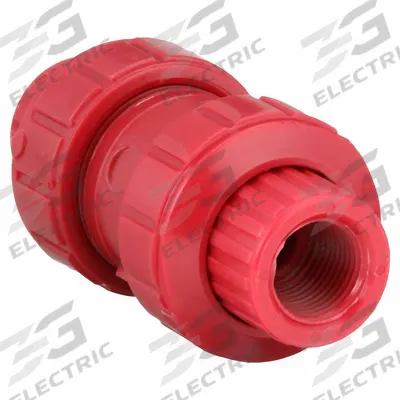 APPROVED VENDOR Ball Check Valve: Ball, Inline Valve Body, PVDF, 3/4 in Pipe Size, FNPT x FNPT - PVDF Ball Check Valves