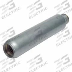 GAST Regenerative Blower Silencer: 3.63 in Outside Dia, Screw On Connection, 2 in (M)NPT Inlet Size (MPN AJ121F). Key specifications — attr49959: AJ121F; attr49962: GAST; attr49968: 33K810; attr49969: R6335A-2.