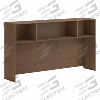 HON Desk Hutch: Walnut, 72 in Overall Wd, 39 3/4 in Overall Ht - Hutches