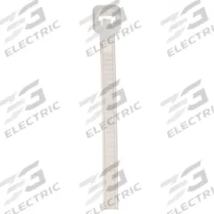 GRAINGER Cable Tie: 4 in Nominal Lg, 1 in Nominal Max. Bundle Dia., 0.1 in Wd, Natural, 100 PK (MPN 36J127). Key specifications — Outdoor Use: No; Color: Natural; Brand: GRAINGER.