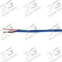 CAROL Fire Alarm Cable: 1,000 ft Cable Lg, Plenum, Plenum, PVC, PVC, Blue, PVC, 2 Conductors, Solid (MPN E3512S.41.07). Key specifications — Brand: CAROL; Conductor Gauge: 16 AWG; Jacket Material: PVC; Solid/Stranded: Solid.