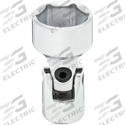 WESTWARD Flex Socket: 3/8 in Drive Size, 22 mm Socket Size, 6-Point, Std - 3/8" Drive Metric Flex Sockets