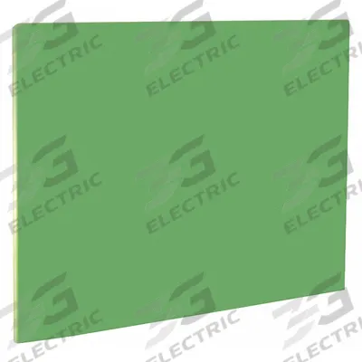 CRESTWARE Cutting Board: 20 in Overall Lg, 15 in Overall Wd, Green, Polyethylene - Cutting Boards