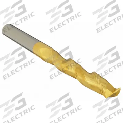 APPROVED VENDOR Square End Mill: Carbide, TiN Coated, 2 Flute, 3/4" Mill Dia, 1-1/2" LOC - General Purpose Carbide Square End Mills