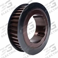 APPROVED VENDOR Timing Belt Pulley: Modified Curvilinear, Bushed, For GT Timing Belt Section (MPN 63-14MX37-3525). Key specifications — Brand: APPROVED VENDOR; Finish: Black Oxide; For Belt Series: Polychain® GT® Carbon™; For Bushing Size: 3525.